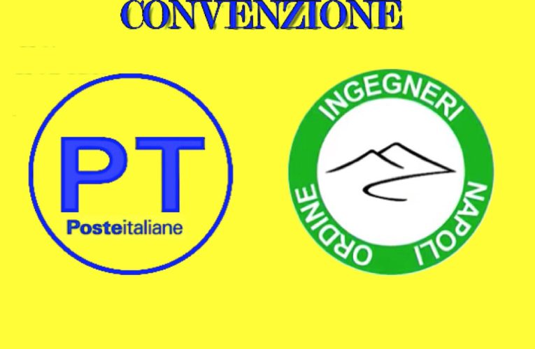 Siglata una convenzione con Poste Italiane: sconti su servizi per gli iscritti all’Ordine degli Ingegneri di Napoli