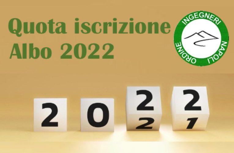 Quota Albo 2022: informazioni su scadenze, esenzioni, riduzioni