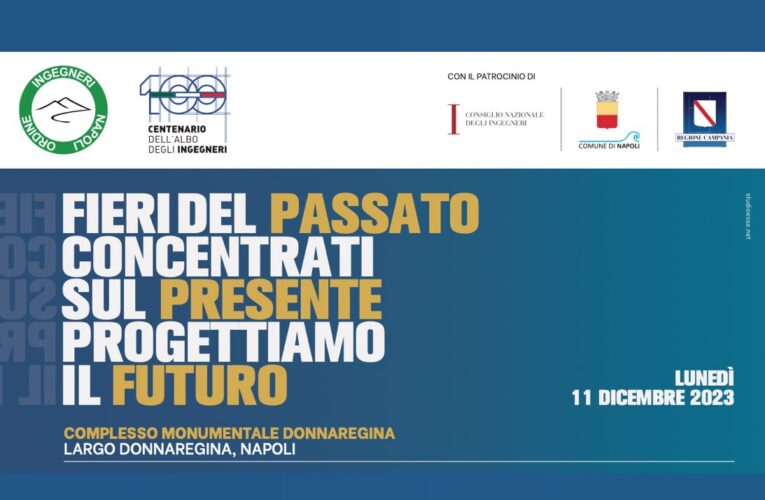 Centenario dell’Albo: lunedì 11 dicembre evento celebrativo a Napoli, nel complesso di Donnaregina