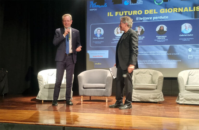 Giornalismo, la sfida di recuperare il “lettore perduto”. Confronto all’Istituto Francese di Napoli