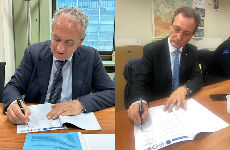 Ischia, ricostruzione privata: firmato il protocollo d’intesa fra il commissario Legnini e gli Ordini professionali