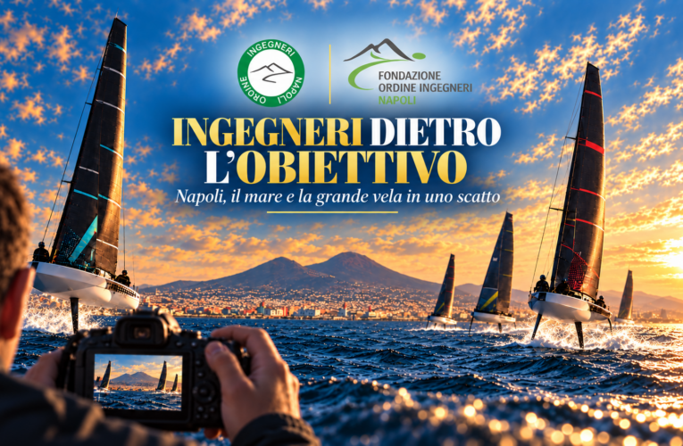 America’s Cup, al via il concorso fotografico “Ingegneri dietro l’obiettivo: Napoli, il mare e la grande vela in uno scatto”